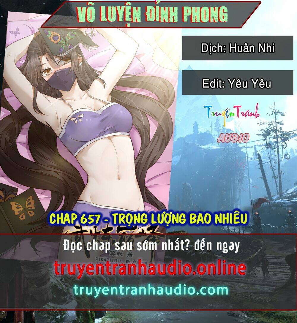 võ luyện đỉnh phong Chapter 657 - Trang 2